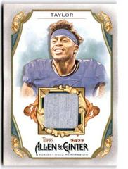 Jonathan Taylor Baseball Cards 2022 Topps Allen & Ginter Relics B Prices