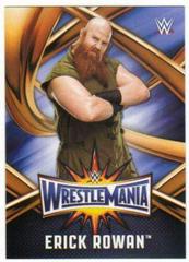 Erick Rowan Wrestling Cards 2017 Topps WWE Road To Wrestlemania 33 Roster Prices