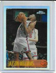 Jayson Williams [Refractor] #140 Basketball Cards 1996 Topps Chrome Prices