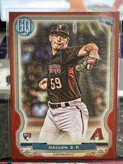 Zac Gallen [Red] Baseball Cards 2020 Topps Gypsy Queen Prices