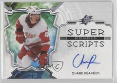 Chase Pearson #SSR-CP Hockey Cards 2022 SPx Rookie Superscripts Autographs Prices