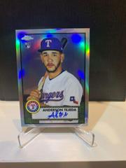 Anderson Tejeda [Refractor] Baseball Cards 2021 Topps Chrome Platinum Anniversary Autographs Prices