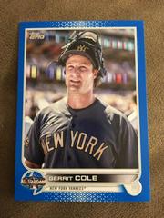 Gerrit Cole [Blue] #ASG-46 Baseball Cards 2022 Topps Update All Star Game Prices