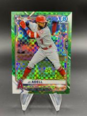 Jo Adell [X Green Xfractor] #42 Baseball Cards 2021 Bowman Chrome Prices