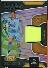 Thibaut Courtois Soccer Cards 2020 Panini Chronicles Fabric of the Game Prices