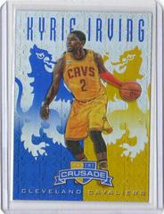 Kyrie Irving [Blue & Gold] Basketball Cards 2012 Panini Crusade Prizm Prices
