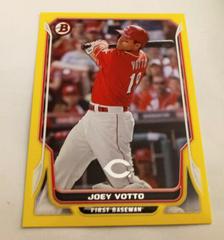 Joey Votto [Yellow] #114 Baseball Cards 2014 Bowman Prices