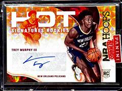 Trey Murphy III [Red] #HSR-TMP Basketball Cards 2021 Panini Hoops Hot Signatures Rookies Prices