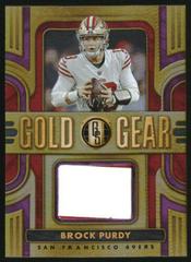 Brock Purdy [Rose Gold] #GG-BP Football Cards 2023 Panini Gold Standard Gear Prices