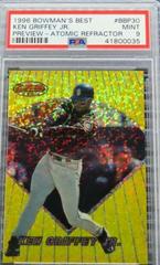 Ken Griffey Jr. [Atomic Refractor] Baseball Cards 1996 Bowman's Best Preview Prices
