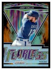 Joey Gallo [Cosmic Haze Prizm] #FR-10 Baseball Cards 2021 Panini Prizm Fearless Prices