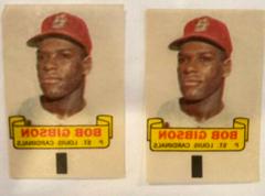 Bob Gibson Baseball Cards 1966 Topps Rub Offs Prices