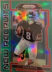 Kyle Pitts [Green Prizm] #NR-10 Football Cards 2021 Panini Prizm New Recruits Prices