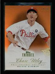 Chase Utley [Orange] #84 Baseball Cards 2012 Topps Tribute Prices