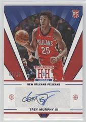 Trey Murphy III [Purple] Basketball Cards 2021 Panini Chronicles Hometown Heroes Rookie Autographs Prices