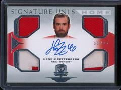 Henrik Zetterberg Hockey Cards 2020 Upper Deck The Cup Signature Home Unis Prices