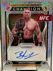 Brock Lesnar [Mojo] #CS-BL Ufc Cards 2022 Panini Prizm UFC Champion Signatures Prices