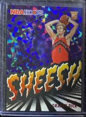 Gradey Dick [Hyper Red] #22 Basketball Cards 2023 Panini Hoops Sheesh Prices