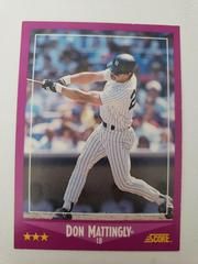 Don Mattingly Baseball Cards 1988 Score Prices