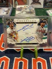Ozzie Albies, Ronald Acuna Jr. #IDA-AA Baseball Cards 2023 Topps Inception Dual Autographs Prices