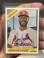 Jason Heyward #JHE Baseball Cards 2015 Topps Heritage Real One Autographs Prices
