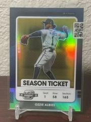 Ozzie Albies [Optic Gold] Baseball Cards 2021 Panini Contenders Prices