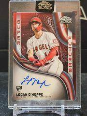 Logan O'Hoppe [Red] #SFA-LO Baseball Cards 2023 Topps Chrome Black Super Futures Autographs Prices