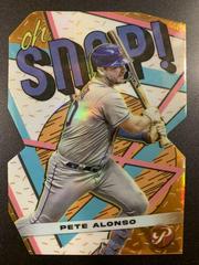 Pete Alonso [Orange] Baseball Cards 2023 Topps Pristine Oh Snap Prices