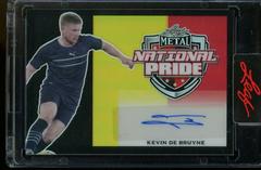 Kevin De Bruyne [Prismatic Black] Soccer Cards 2022 Leaf Metal National Pride Autographs Prices