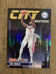 Joel Embiid [Artist Proof] #12 Basketball Cards 2023 Panini Hoops City Edition Prices