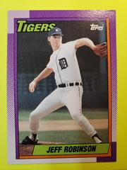 Jeff Robinson #42 Baseball Cards 1990 Topps Tiffany Prices