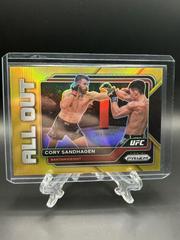 Cory Sandhagen [Gold] Ufc Cards 2023 Panini Prizm UFC All Out Prices