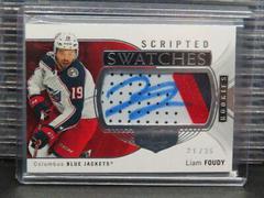 Liam Foudy #SC-LF Hockey Cards 2020 Upper Deck The Cup Scripted Swatches Autographs Prices