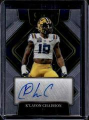 K'Lavon Chaisson Football Cards 2022 Panini Select Draft Picks Signatures Prices