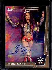 Sasha Banks [Bronze Autograph] Wrestling Cards 2018 Topps WWE Women's Division Prices