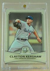 Clayton Kershaw #74 Baseball Cards 2010 Bowman Platinum Prices