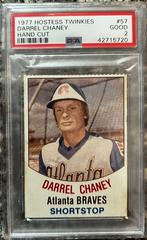 Darrel Chaney #57 Baseball Cards 1977 Hostess Twinkies Hand Cut Prices