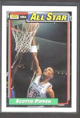 Scottie Pippen #103 Basketball Cards 1992 Topps Prices