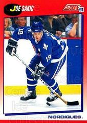 Joe Sakic [Bilingual] #25 Hockey Cards 1991 Score Canadian Prices