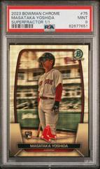 Masataka Yoshida [SuperFractor] #75 Baseball Cards 2023 Bowman Chrome Prices
