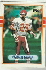 Albert Lewis Football Cards 1989 Topps Prices