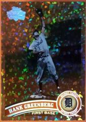 Hank Greenberg [Cognac Diamond Anniversary] Baseball Cards 2011 Topps Prices