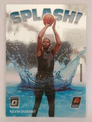 Kevin Durant #4 Basketball Cards 2022 Panini Donruss Optic Splash Prices