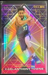 Karl Anthony Towns [Bronze] #4 Basketball Cards 2021 Panini Recon Prices