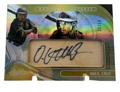 Oneil Cruz [Wood Signature] #104 Baseball Cards 2022 Panini Absolute Prices