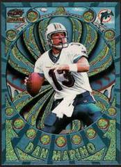 Dan Marino [Platinum Blue] #73 Football Cards 1997 Pacific Revolution Prices