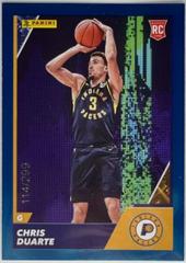Chris Duarte [Blue] #93 Basketball Cards 2021 Panini NBA Card Collection Prices