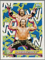 D Generation X Wrestling Cards 2021 Topps Heritage WWE Superstar Stickers Prices