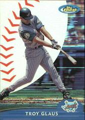 Troy Glaus [Gold Refractor] Baseball Cards 2000 Finest Prices