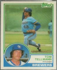 Tom Tellmann #109T Baseball Cards 1983 Topps Traded Prices